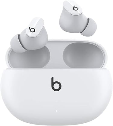Beats Studio Buds – Auriculares intraurales Totalmente inalámbricos con cancelación del Ruido – Auriculares Bluetooth Resistentes al Sudor, compatibles con Apple y Android – Blanco